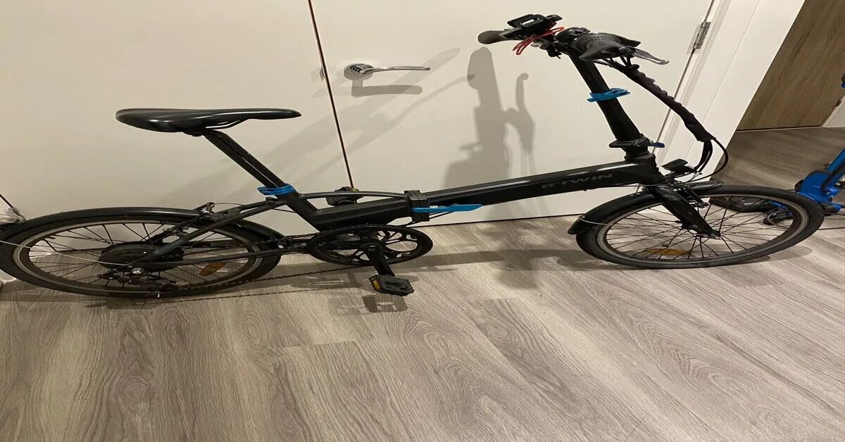 20 inch folding bike btwin 500 review