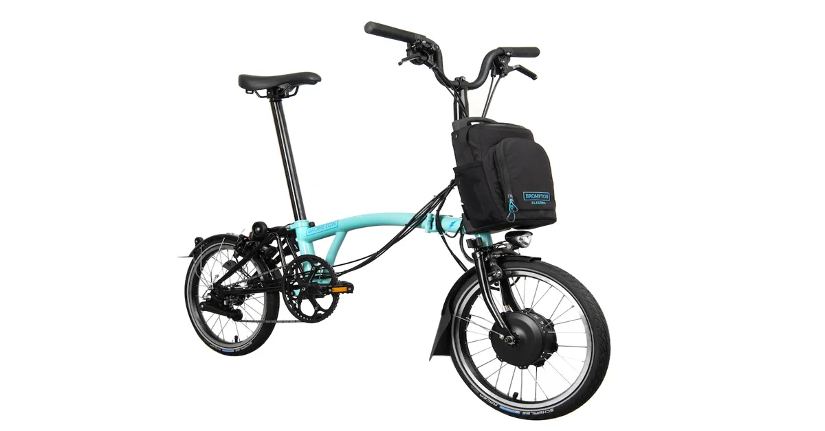 brompton electric folding bike