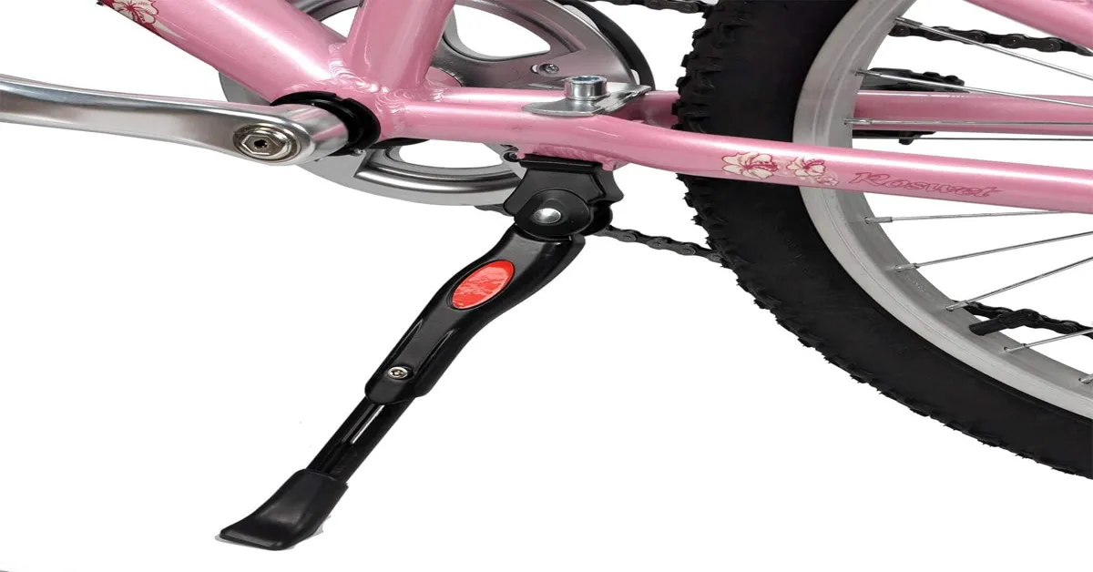 foldable bike kickstand