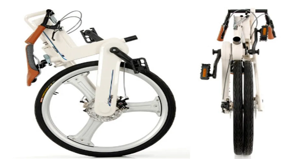 folding bicycle features