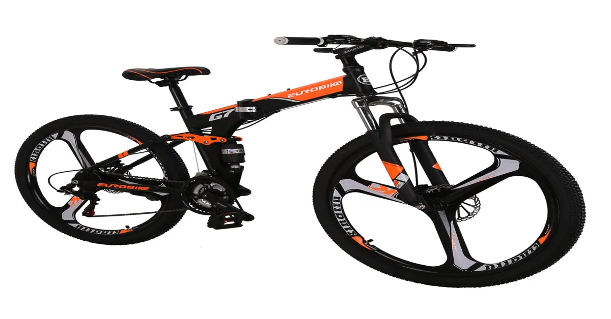 folding bike full suspension