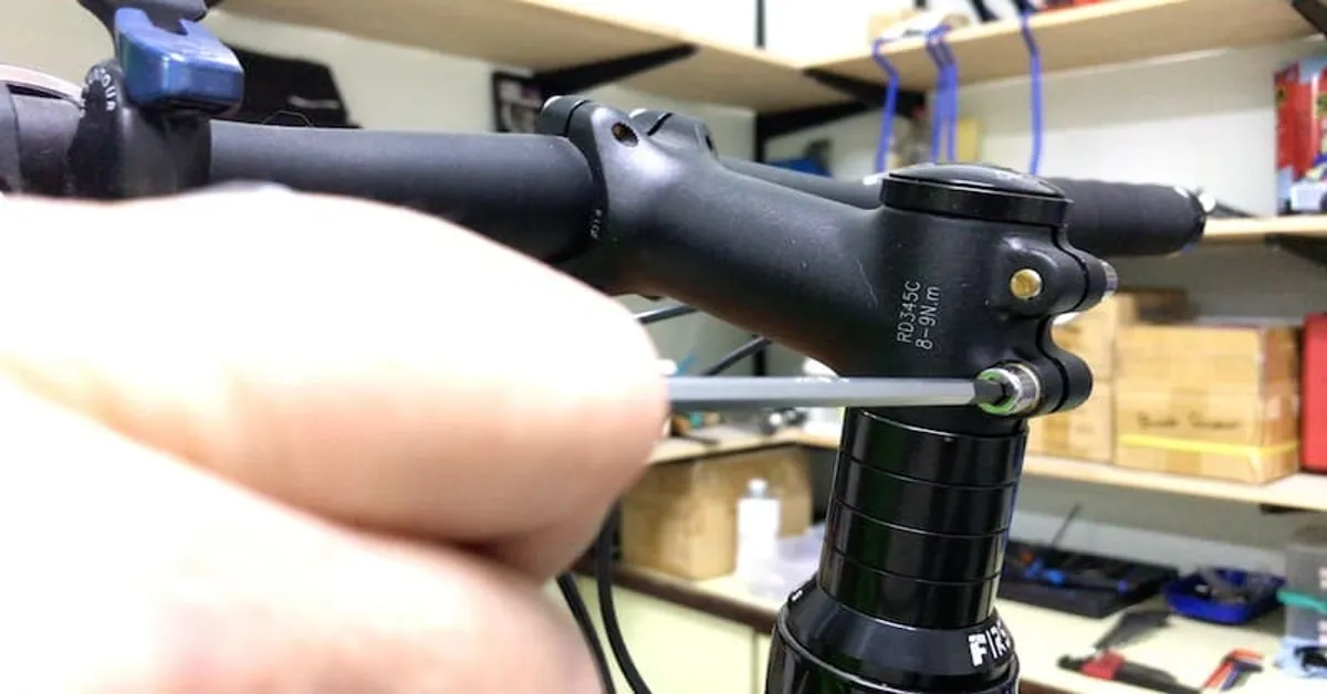 folding bike headset loose