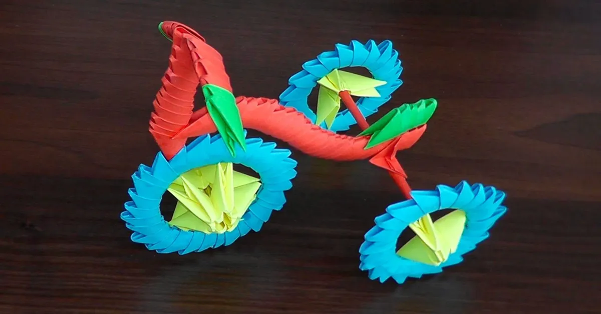 folding bike origami