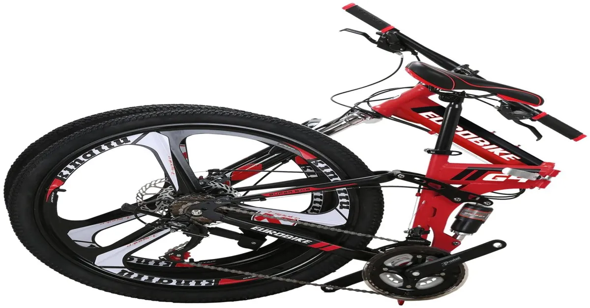 folding bike suspension