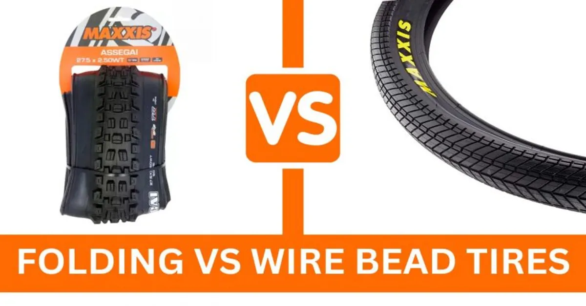 folding bike tyres vs wire bead