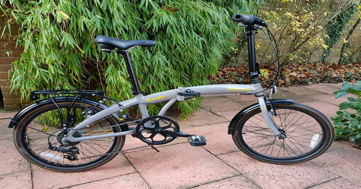 raleigh evo 2 folding bike