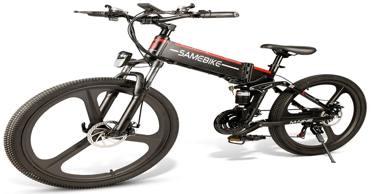 samebike folding electric bike