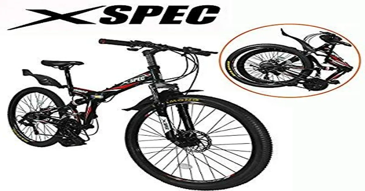 xspec 26 folding mountain bike